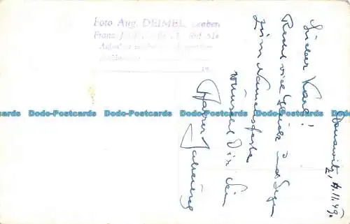 R157730 Alte Postkarte. Papst. Deimel