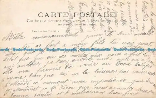 R157731 alte Postkarte. Mann