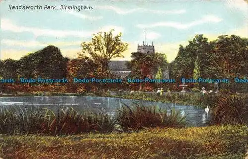 R157758 Handsworth Park. Birmingham. 1906