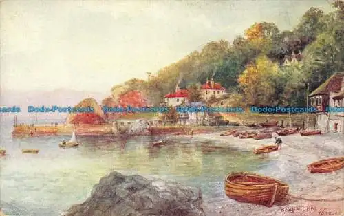 R158244 Babbacombe. Torquay. Lachs