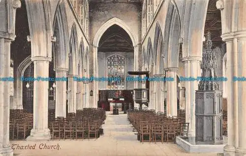 R159247 Gehackte Kirche. Johnston Thaxted