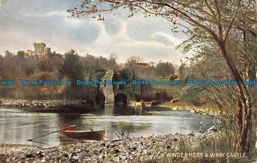 R158262 Windermere and Wray Castle. Hildesheimer. 1907