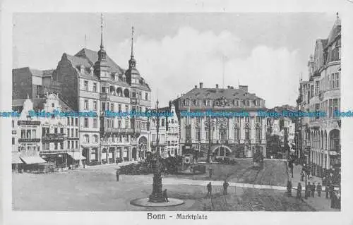 R158263 Bonn. Marktplatz. Wilhelm Kohler