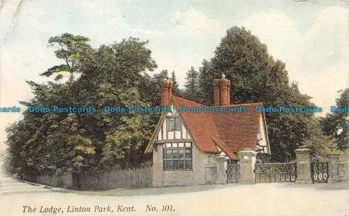 R158278 The Lodge Linton Park. Kent. Nr. 101. 1907