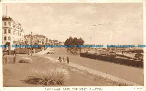 R157795 Esplanade aus dem West Clacton. Tuck. 1949