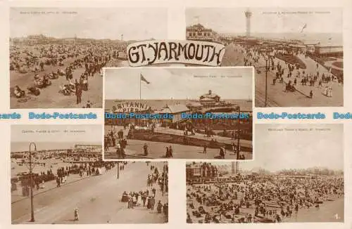 R157801 Gt. Yarmouth. Multi-View. RP. 1924