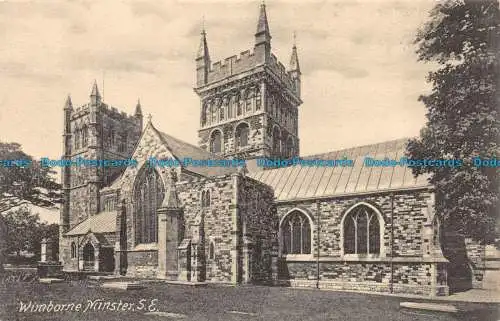 R158856 Wimborne Minster S.E. Frith