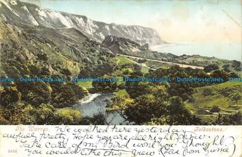 R158311 The Warren. Folkestone. 1903