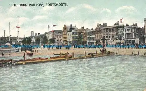 R159318 Das harte Hafenmeer. Portsmouth. G.F. Thomas. 1908