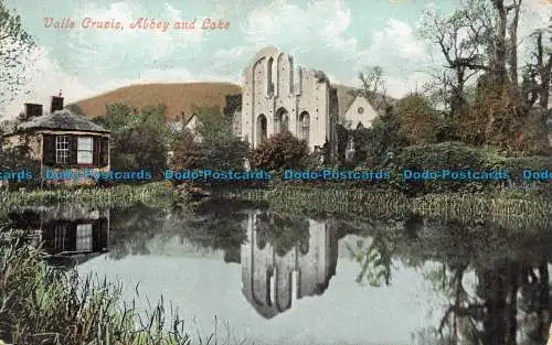 R158333 Valle Crucis Abtei und See. Valentinstag. 1907