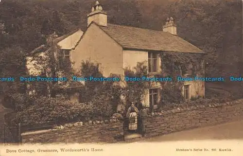 R158342 Taubenhaus. Grasmere Wordsworths Home. Abraham