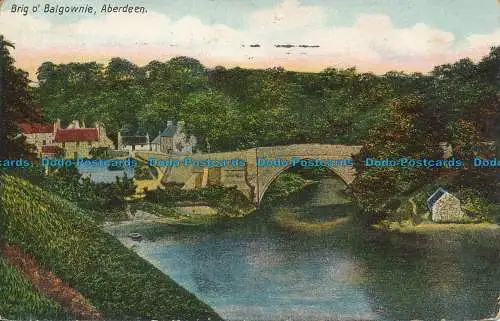 R158348 Brig O Balgownie. Aberdeen. Adelphi. 1906