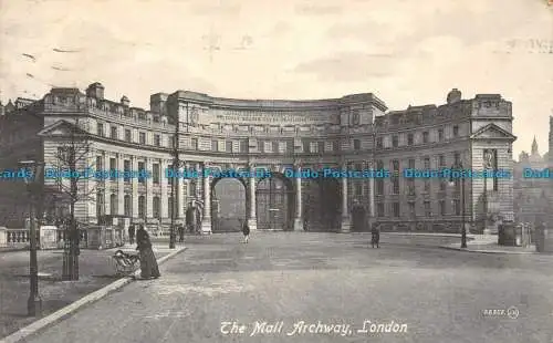 R158916 The Mall Archway. London. Valentinstag. 1917