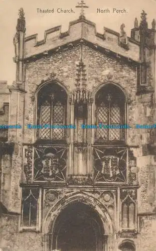 R158373 Gehackte Kirche. Nordveranda. 1934