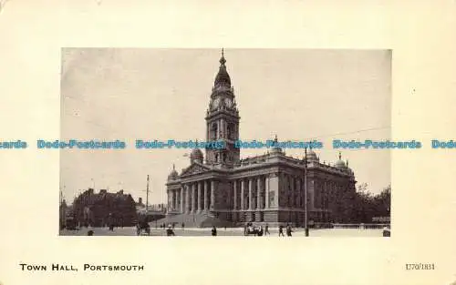 R159369 Rathaus. Portsmouth. Die Arcadia. 1913