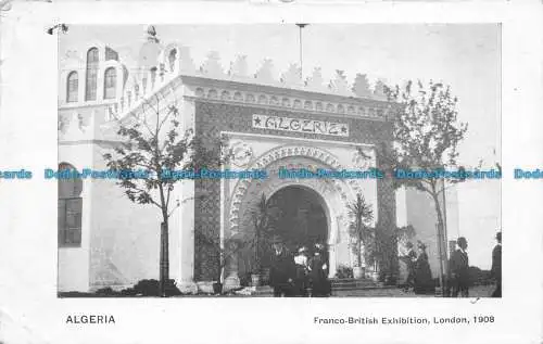 R158949 Algerien. Franco British Exhibition. London 1908. 1910