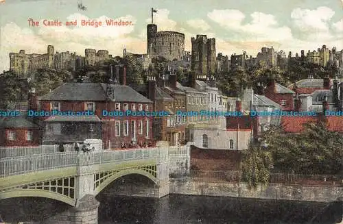 R158414 Schloss und Brücke Windsor