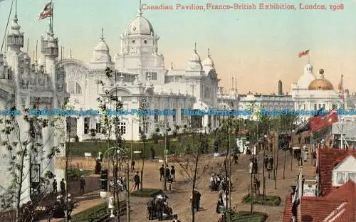 R158432 Kanadischer Pavillon Franco British Exhibition. London 1908. Valentinstag