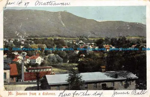 R159430 Mt. Leuchtfeuer aus der Ferne. R.T. Van Tine. 1907