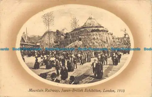 R159007 Mountain Railway Japan Britische Ausstellung. London. 1910. Valentinstag