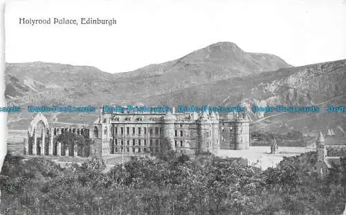 R159044 Holyrood Palace. Edinburgh. Valentinstag