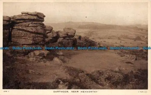 R159059 Dartmoor. In der Nähe von Hexworthy. Tuck. Tuck