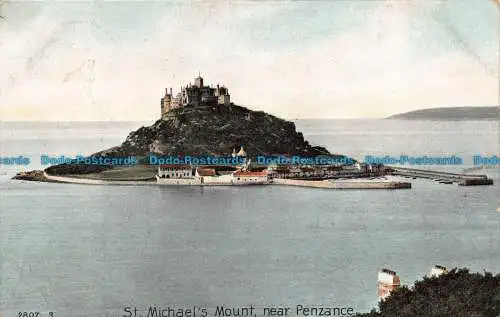 R158528 St. Michaels Mount in der Nähe von Penzance. Hartmann. 1905