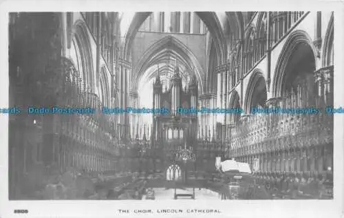 R159546 Der Chor. Lincoln Cathedral. Kingsway. RP