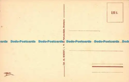 R159124 Straßburg. La Petite France. Bergeret