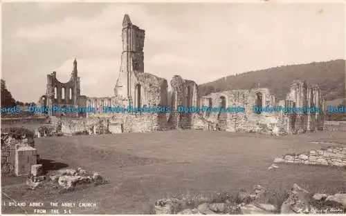 R159593 Byland Abbey. Die Klosterkirche aus dem S.E. Bauministerium