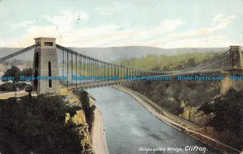 R160505 Hängebrücke. Clifton. 1905