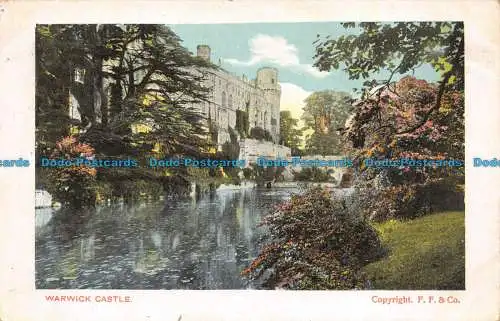 R160513 Warwick Castle. F.F. und Co. 1905