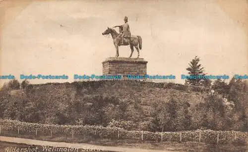 R160538 Aldershot. Wellington Statue. W.L. Hunt. Frith