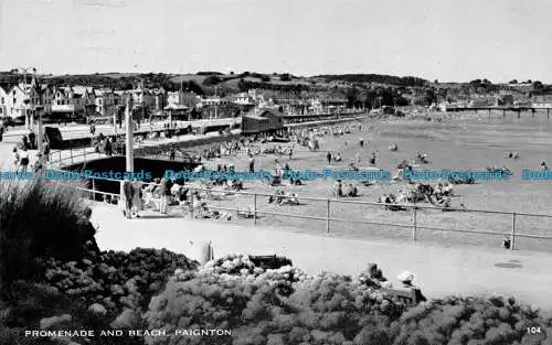 R159681 Promenade und Strand. Paignton