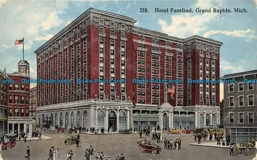 R160588 Hotel Pantlind Grand Rapids. Mich. Will. P. Canaan