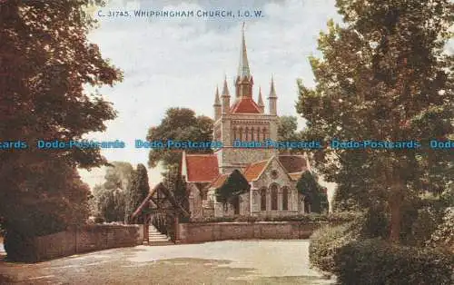 R160593 Whippingham Church. I.O.W. Photochrom. Celesque