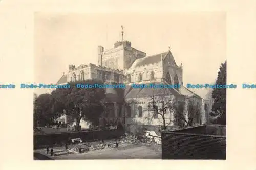 R160610 Alte Postkarte. Kathedrale. 1931