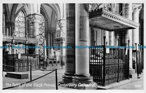 R159761 Das Grab des schwarzen Prinzen. Kathedrale von Canterbury. Fotopräzigkeit. Eng