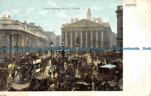 R160627 Royal Exchange Bank of England. London. H.M. und Co. 1904