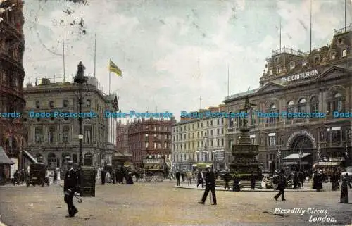 R160643 Piccadilly Circus. London. 1904