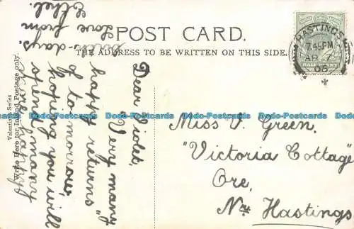 R160696 Mittlerer See. Killarney. Valentinstag. 1905