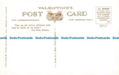 R159835 Schlosshof Doune. Valentinstag. RP