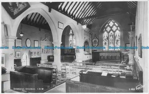 R159863 Godshill Kirche. I.O.W. Walter Scott. RP