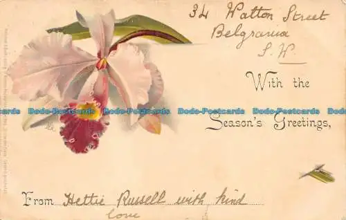 R160777 Mit den Grüßen der Jahreszeiten. Blume. Meissner und Buch. 1904