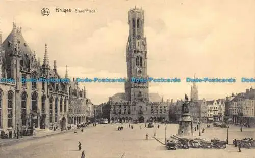 R159926 Brügge. Grand Place. Ern. Thill. Nels