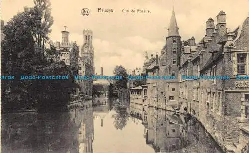 R159927 Brügge. Quai du Rosario. Ern. Thill. Nels