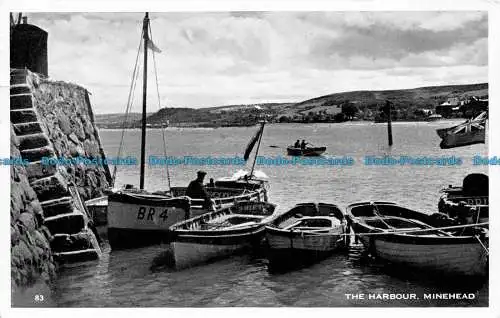 R160793 Der Hafen. Minehead. 1957