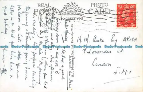 R159972 Loe Pool. Penrose Helston. Sweetman. RP. 1952