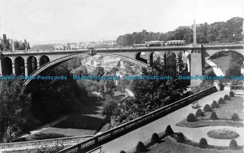 R160837 Luxemburg. Adolphebrücke. Paul Kraus. 1954