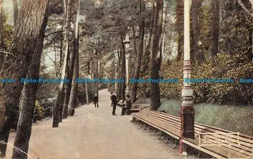 R160848 Invalids Walk. Bournemouth. Der Gipfel. 1908